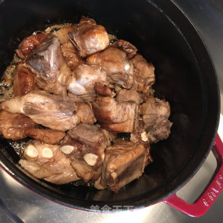 陈皮烧排骨的做法步骤：5