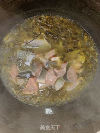 酸菜豆腐鱼的做法步骤：6