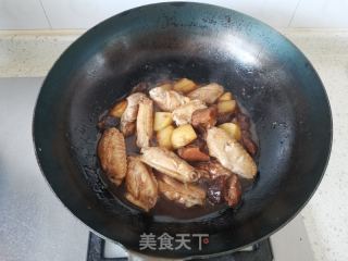 鸡翅烧土豆的做法步骤：14