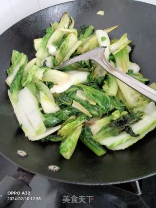 速炒快菜的做法