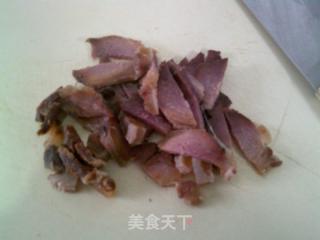 雷笋酱肉炒梅豆的做法步骤：5