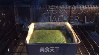抹茶脆壳巧克力布朗尼，甜蜜白巧、奶香奶酪，集奶香和茶香于一身。的做法步骤：8