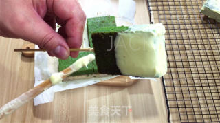 抹茶脆壳巧克力布朗尼，甜蜜白巧、奶香奶酪，集奶香和茶香于一身。的做法步骤：13