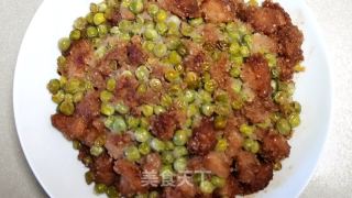 传统川菜豌豆渣肉的做法步骤：8