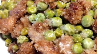 传统川菜豌豆渣肉的做法步骤：9