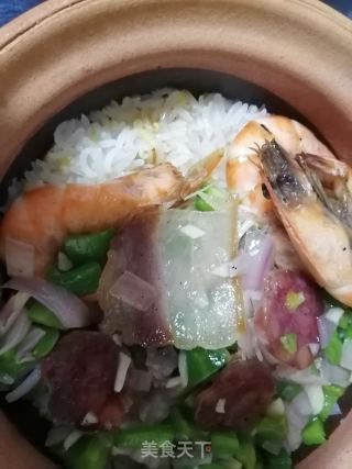 煲仔饭的做法步骤：3