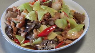 家常青笋木耳肉片的做法步骤：8