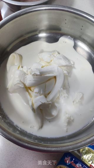 巧克力慕斯蛋糕的做法步骤：6