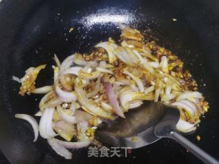 铁板虾滑的做法步骤：5