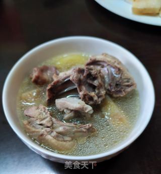 猪肉鸡骨葛根汤的做法步骤：6