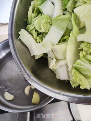 白菜炖老豆腐的做法步骤：5