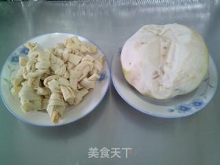 千张结烧大头菜的做法步骤：1