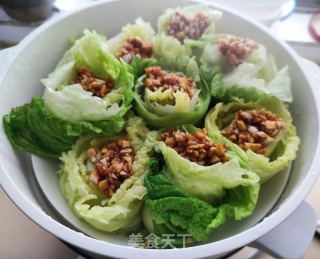蒜蓉蒸白菜花的做法步骤：8