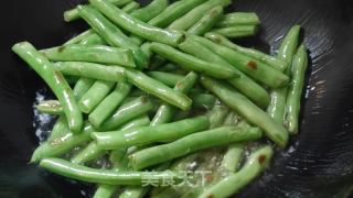 干煸四季豆的做法步骤：6