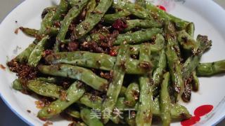 干煸四季豆的做法步骤：11