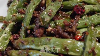 干煸四季豆的做法步骤：12