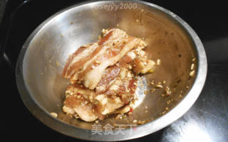 香煎五花肉的做法步骤：3