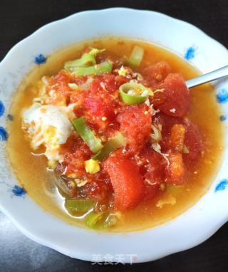 蕃茄鸡蛋面的做法步骤：8