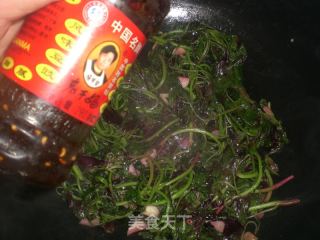 清炒苋菜的做法步骤：7