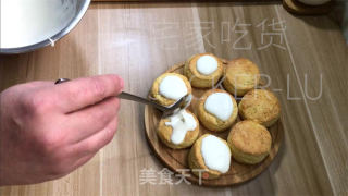 香橙奶油司康，香甜橙香和奶油浓郁，带来丰富层次感。的做法步骤：20