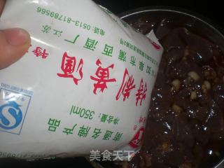 花菜炒猪肝的做法步骤：5