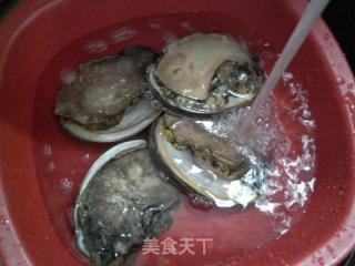 韭黄炒鲍鱼的做法步骤：2