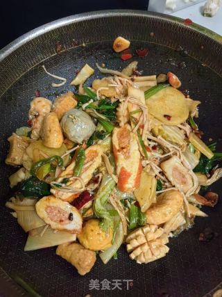 麻辣拌的做法步骤：7
