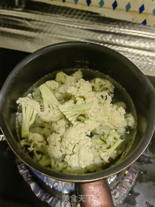 鸭肉花菜饭的做法步骤：2