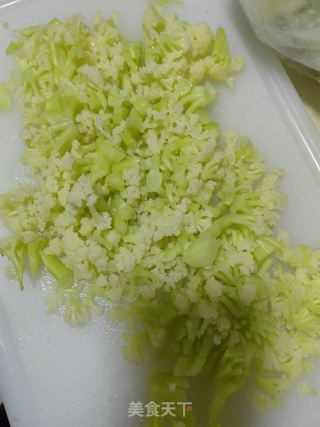 鸭肉花菜饭的做法步骤：5
