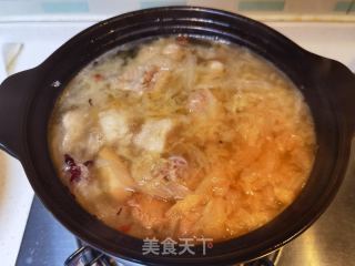 排骨粉条炖酸菜的做法步骤：8