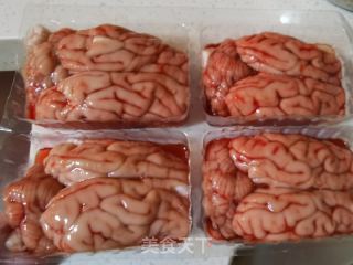 烤猪脑花的做法步骤：1