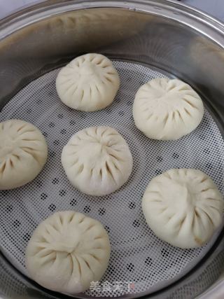 梅菜肉包的做法步骤：21