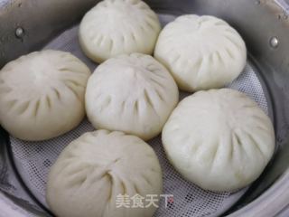 梅菜肉包的做法步骤：23