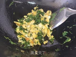 茵陈炒鸡蛋的做法步骤：4