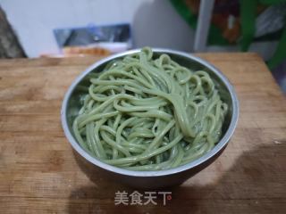 蔬菜面条的做法