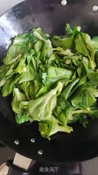 清炒菜苔的做法步骤：3