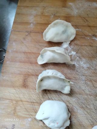 韭莱虾仁水饺的做法步骤：9