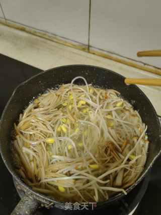 金针菇拌牛肉的做法步骤：4