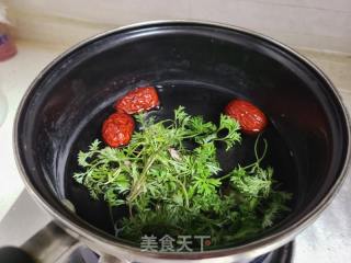 茵陈大枣荷包蛋汤的做法步骤：2