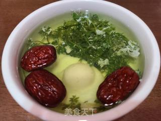 茵陈大枣荷包蛋汤的做法步骤：6