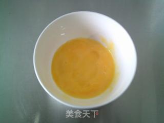 鸡蛋糙米饭炒油菜蕻的做法步骤：3