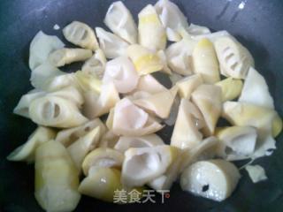 鲜虾烧雷笋的做法步骤：4