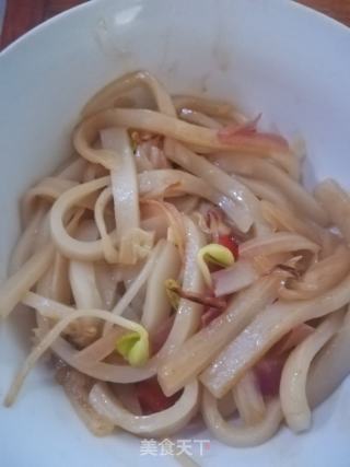 杂蔬菜炒凉皮的做法
