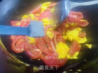 番茄炒蛋的做法步骤：8