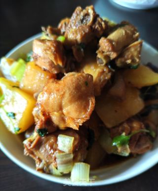 土豆焖鸡的做法步骤：9