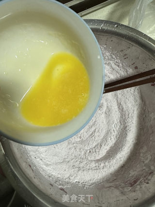 芋泥糯米糍的做法步骤：1