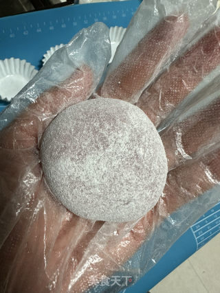 芋泥糯米糍的做法步骤：6