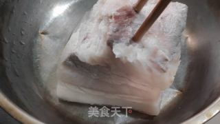 芽菜咸烧白的做法步骤：3