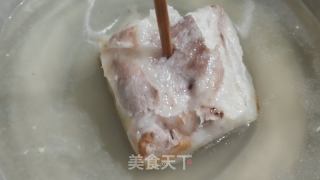 芽菜咸烧白的做法步骤：7