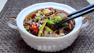 贡菜毛肚的做法步骤：14